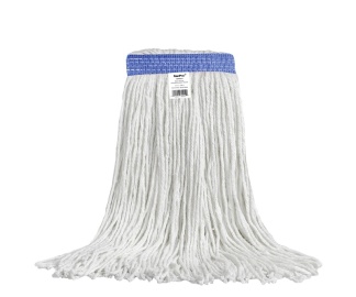 24 oz Rayon Wet Mop with Blue Narrow Band